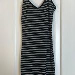 PacSun Black and white strip summer dress  Photo 0