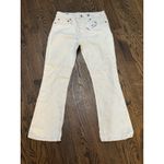 R13 Jeans Kick Fit Bale White Slightly Distressed Details Grunge Dirty Size 28 Photo 1
