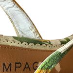 Rampage Y2K Crissy Lemon Wedge Platform Sandals 8.5M Yellow White Casual Party Photo 12