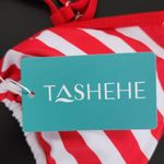 Tashehe Stars and Stripes Bikini NWT Size Medium 4th of July Bikini Red Photo 9