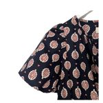 Anthropologie  x Maeve Somerset Tiered Maxi Dress Pockets Blue Motif XS Photo 8