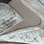 SARTO by Franco Sarto Daine Slip On Sneaker Dusty Rose snake print, Size 8.5 EUC Gold Photo 8