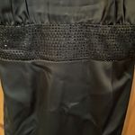 BCBG Paris Short Sleeve Black Dress with Sequin Size 6 Photo 1