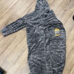 Gray Hooded Robe Size XL Photo 0