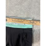 Lululemon  Inspire Mesh Black midrise cropped Legging Floral band waist womens 4‎ Photo 5