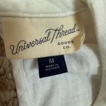 Universal Threads Universal Thread Cream 100% Cotton Long Sleeve Dress Size Medium Photo 10