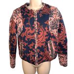 H&M  quilted fall colors bomber jacket size 6 Photo 1