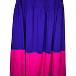 Vintage Justice Company‎ Color Block Skirt Pink Size 2 Photo 0