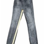 Pilcro and the Letterpress High Rise Denim Legging sz 28 Gray Pant Anthropolgie Photo 3