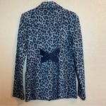 CAbi Jungle Jacket leopard print blazer #3373 button closure size 4 Photo 4