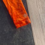 Juicy Couture Red Orange Shimmer Cut Out Cold Shoulder Bodycon Dress Photo 5