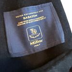 Babaton  Cashmere Blend Double Breasted Black Peacoat Coat Jacket Size Medium Photo 7