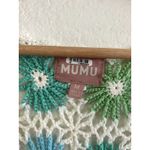 Show Me Your Mumu  Vacay Tank Coverup in White Multi Floral Crochet M Photo 4