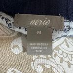 Aerie Tumblr Blue and Navy Bandeux Knit Tube Top Coastal Size Medium Photo 3