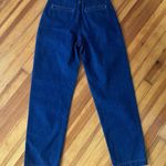 Madewell NWT Baggy Straight Jeans in Woodham Wash: Pleated Edition Size 26 Photo 3