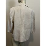 Talbots #23 Women's Flax Irish Linen Blazer by , Sz: 10 Petite Photo 1