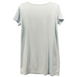 LL Bean Womans Shirt Dress Sizle M Knit Sleep Comfy Loungewear Cotton Basic Soft Blue Size M Photo 1