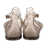 Diane Von Furstenberg DVF  Gladiator Style Jelly Sandals Rubber Grey Jellies Photo 3