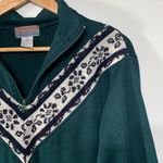 Vintage 1990s Sporting Club Green Knit Sweater Size S Photo 1