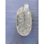 VINTAGE 1950s LUCITE PURSE Handbag PEARL Marbleized Ivory Round Box Style Nice! White Photo 9