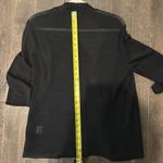 Eileen Fisher Cardigan Size S Gray open weave Silk Blend, Coastal, Beach, Trendy Photo 7