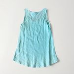 Tempo Paris  Green Tiffin linen Tank Tunic M/L‎ Lightweight Italy Photo 1