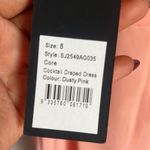 Shona joy NEW Core Cocktail Draped Dress in Dusty pink Photo 8
