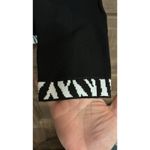 Jones New York Jones of New York Black Sweater Jacket with Zebra Print Trim Size 2X Photo 4