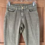 Michael Kors Izzy Skinny Jeans Safari Green size 4 Photo 2