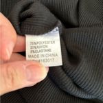 Princess Polly  black ribbed short sleeve dress size 4 Photo 2