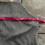 Parker  Justina Silk Silver Rhinestone Beaded Halter Tank Top Photo 13