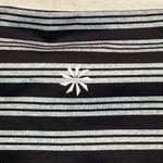 Athleta  Stripe Yoga Capri Leggings‎ High Rise Athletic Workout Pants Size S Photo 10