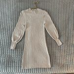 Banana Republic Sweater Dress Long Sleeve Tan Size S Mock Neck. Photo 7
