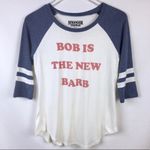 Netflix Stranger Things ‘Bob is the New Barb’ Raglan Tee Photo 1