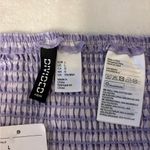 H&M Purple Bubble Mini Skirt with Ruffled Hem Photo 1
