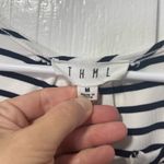 THML  Embroidered nautical striped tank relaxed fit dress size medium Photo 4