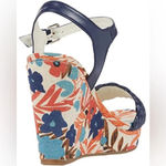 Anne Klein floral wedge pump heels Photo 12