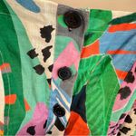 Parker  Weslyn Tropical Belted Linen Mini Dress Size 6 Photo 4