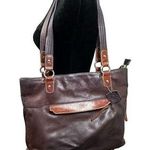 Osgoode Marley Brown Leather Shoulder Bag Photo 0