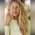 Free People Movement Free People• French terry hooded crop sweatshirt• Sz XS Photo 6