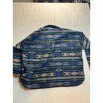 Perch by Blu Pepper Womens Aztec Print Button Up Shirt Jacket 3XL Blue Tan Size undefined Photo 7