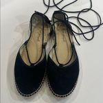 Free People Marina Lace Up Espadrille Women’s Black Sandals size EU 39 US 8.5 Photo 1