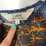 Label Ritu Kumar semi sheer floral boho tunic/mini dress size 2 Photo 1