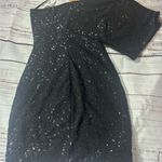B Darlin B. Darlin Black Sequin Short Sleeve Party Dress, Size 3/4 Photo 5