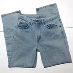 Levi’s Light Wash High Waisted Vintage Levi Mom Jeans Denim Orange Tab VSCO Photo 0