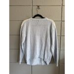 Vintage Coastal Cowgirl Chunky Knit Heart Fringe Crewneck Sweater size M Blue Size M Photo 2