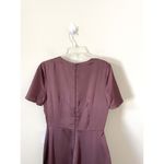 Show Me Your Mumu Rome Twist Satin Gown Dress Plum Purple Size XXS NEW Photo 8