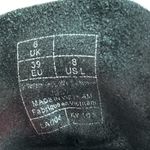 Dr. Martens  Black Leather Lace Up Chunky Heel Boots Womens US Size 8 UK 6 Photo 2