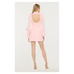 Likely  Mick Floral Long Sleeve Minidress in Pink Size US 8 Photo 2