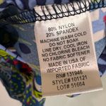 Jude Connally Ella mini shift dress blue red green paisley size small Photo 2